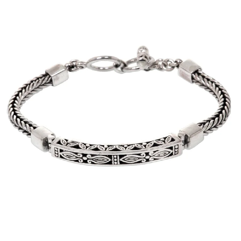 Handmade Sterling Silver Bali Bagus Bracelet (Indonesia)