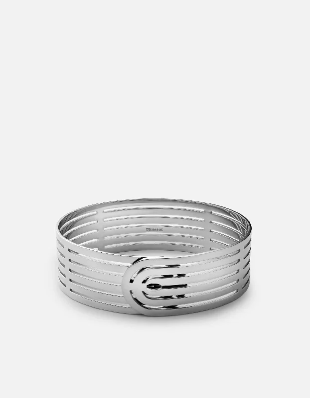 Infinity Cuff, Sterling Silver