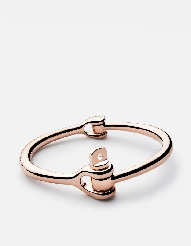 Reeve Cuff, Rose Plated