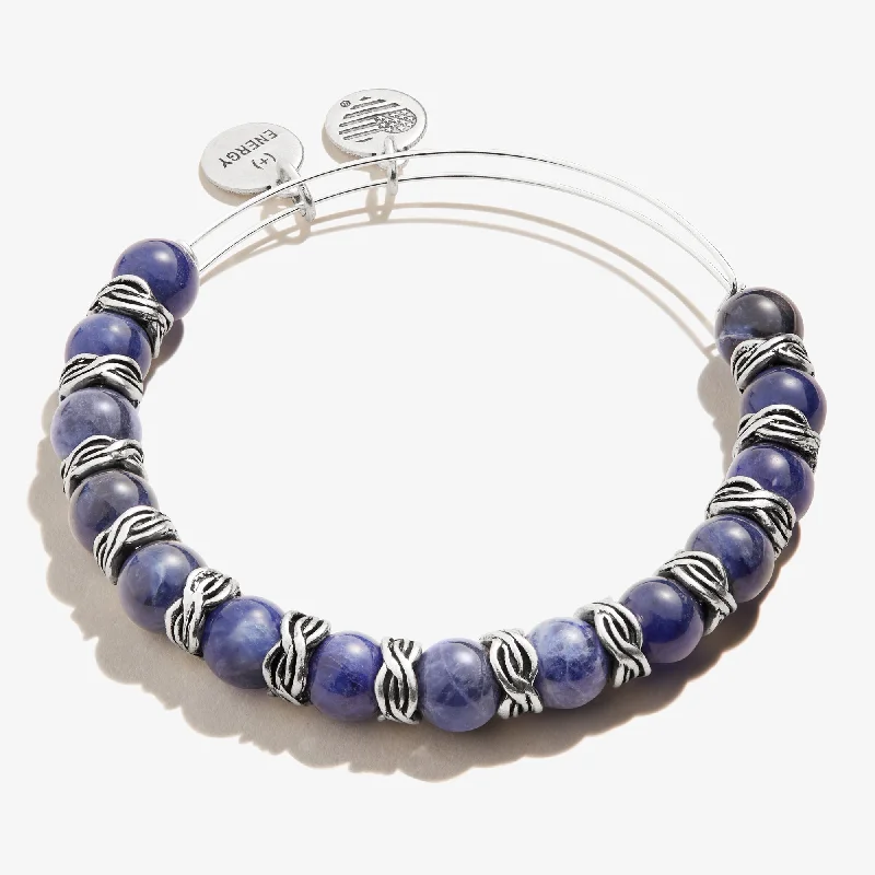 Sodalite Beaded Bangle