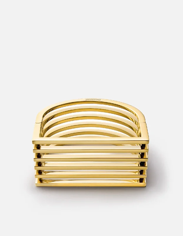 Triad Cuff, Gold