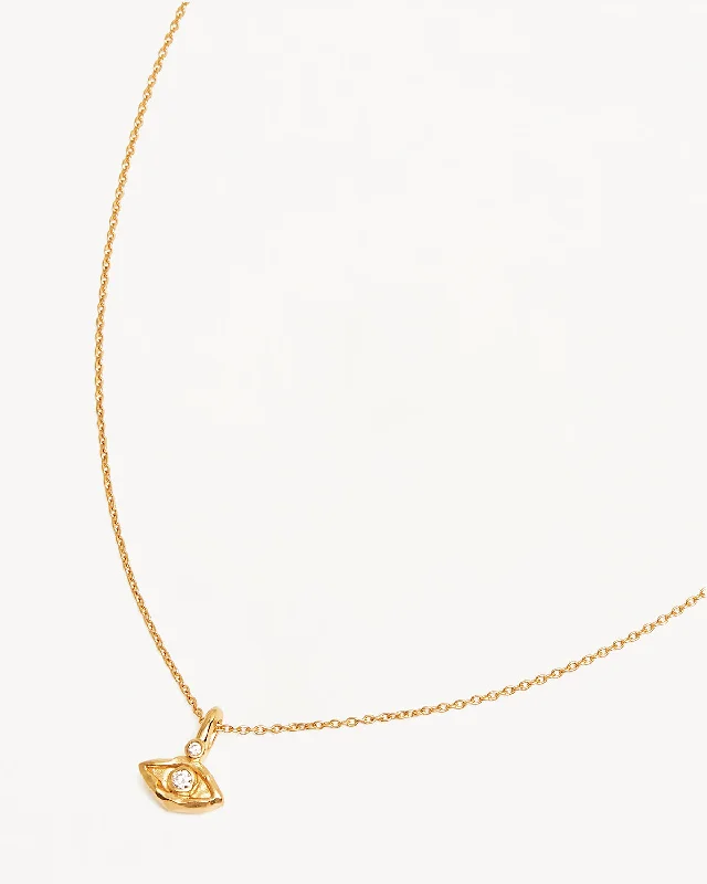 18k Gold Vermeil I am Protected Necklace