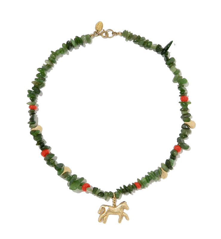 Circo Mongolia Jade Necklace