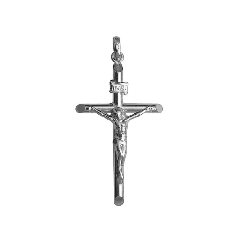 CLASSIC CRUCIFIX PENDANT - SILVER