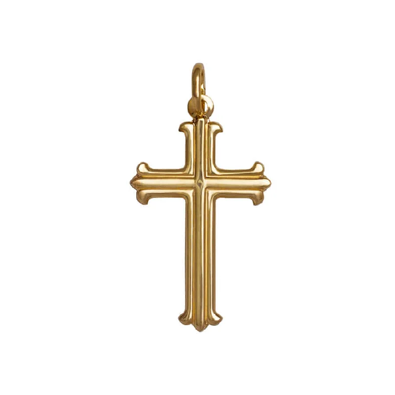 CROSS PENDANT - VERMEIL SILVER