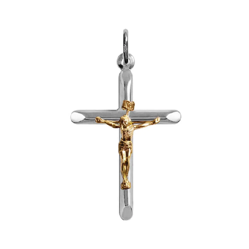 CRUCIFIX PENDANT - SILVER