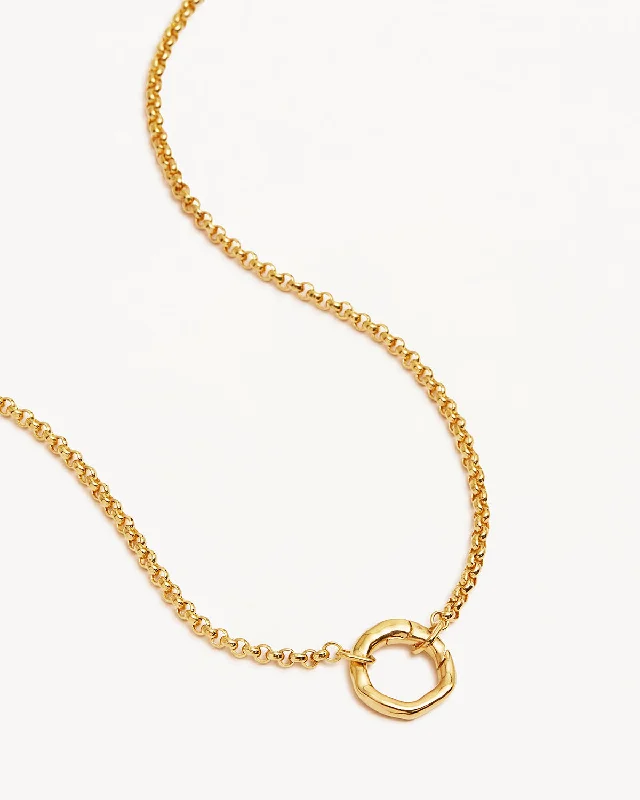 18k Gold Vermeil Horizon Annex Link Necklace