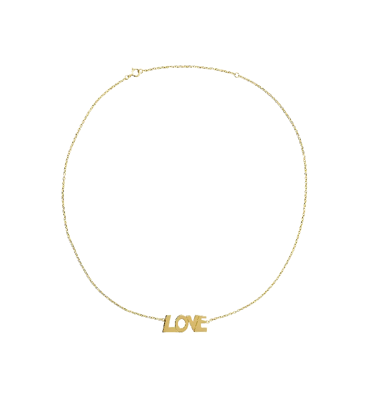 Universal Love Necklace 14K