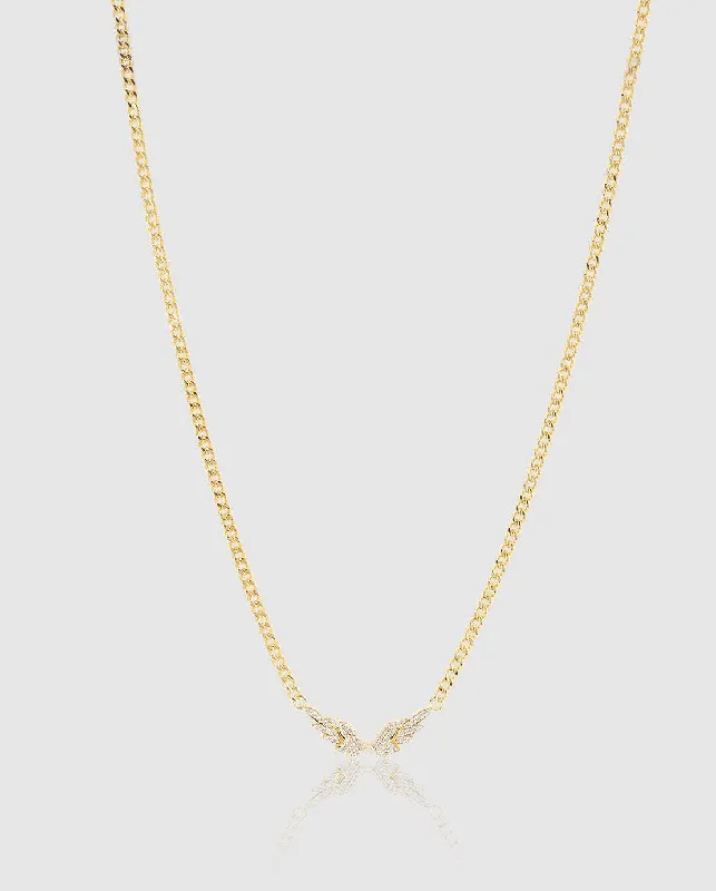 Wings Necklace - Gold