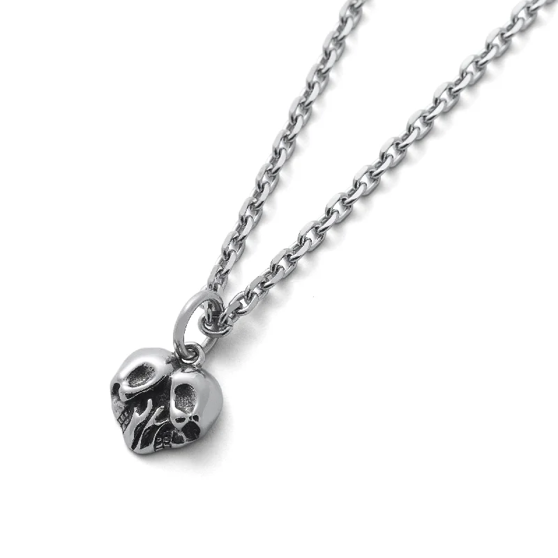 Skull Heart Pendant