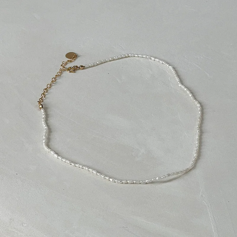 Cora Mini Pearl Necklace