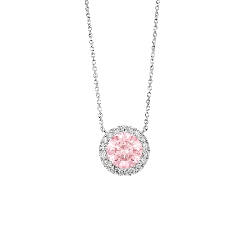 The Pink Halo Pendant