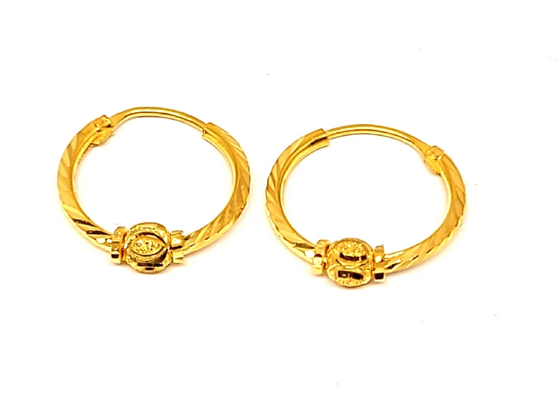 22K Gold Earrings