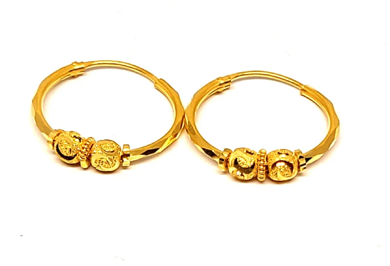 22K Gold Earrings