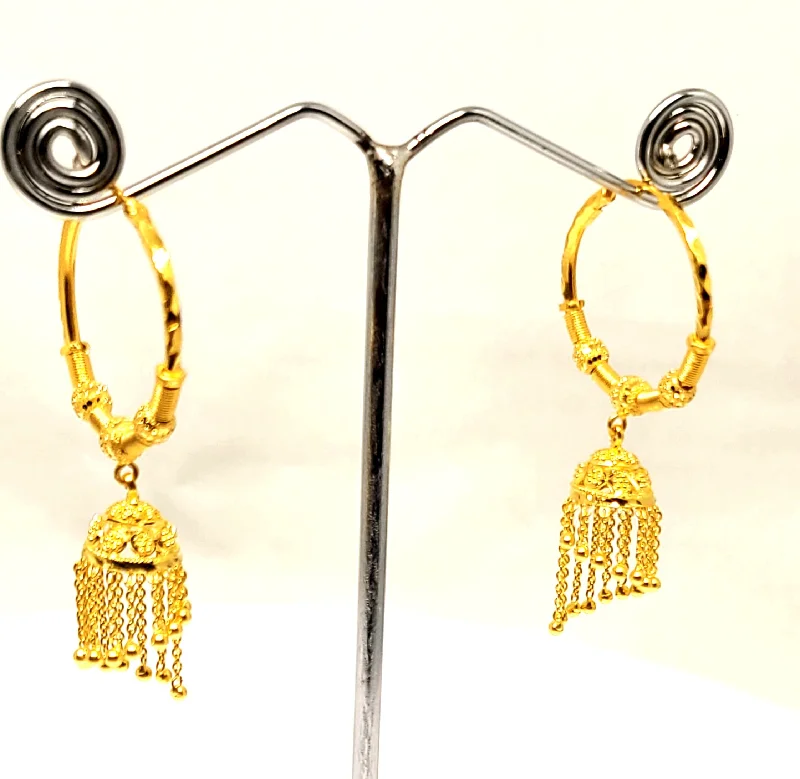 22K Gold Earrings