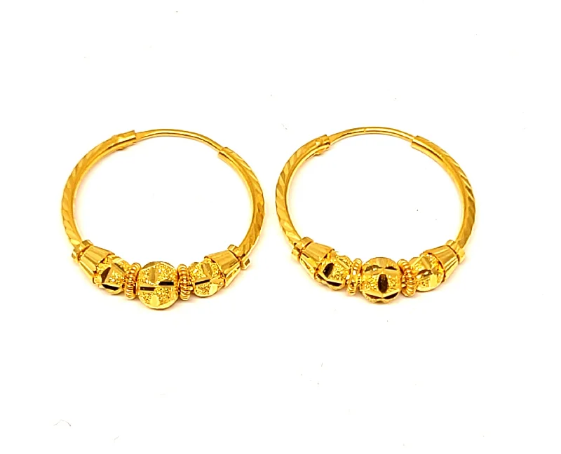 22K Gold Earrings