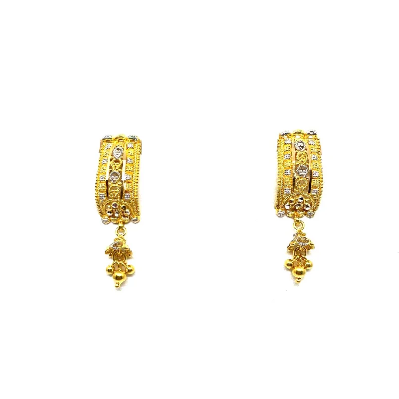 22K Gold Earrings