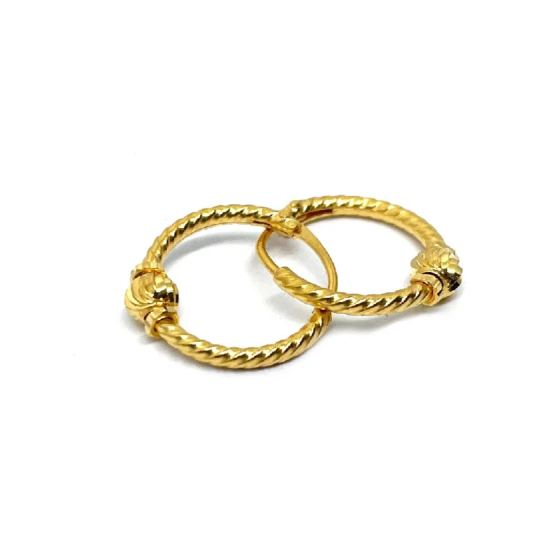 22K Gold Earrings