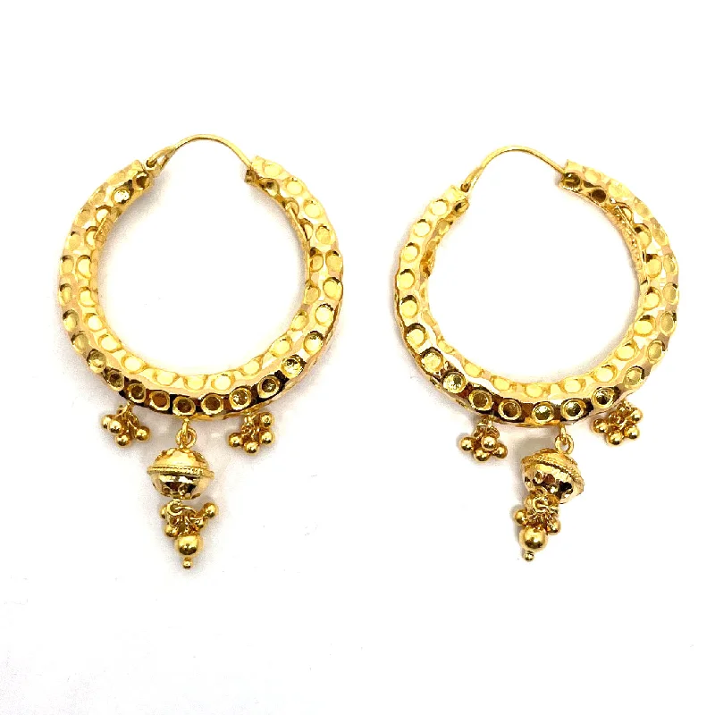 22K Gold Earrings