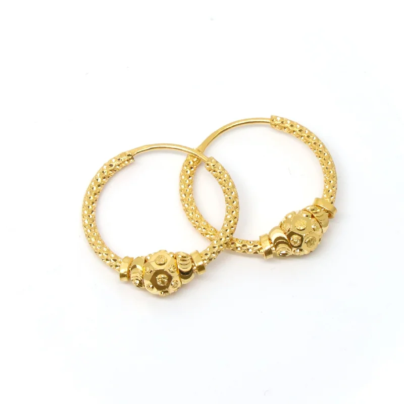 22K Gold Earrings