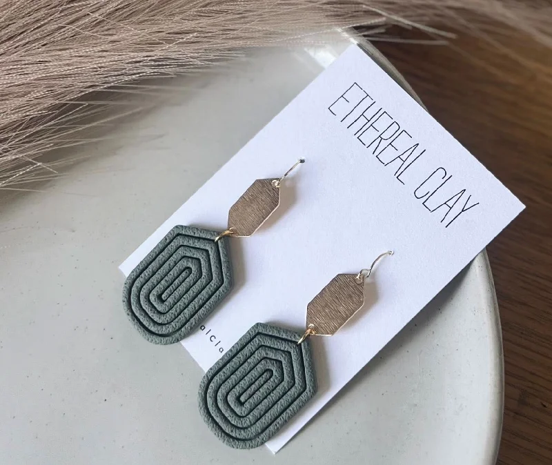 Handmade Clay Earrings