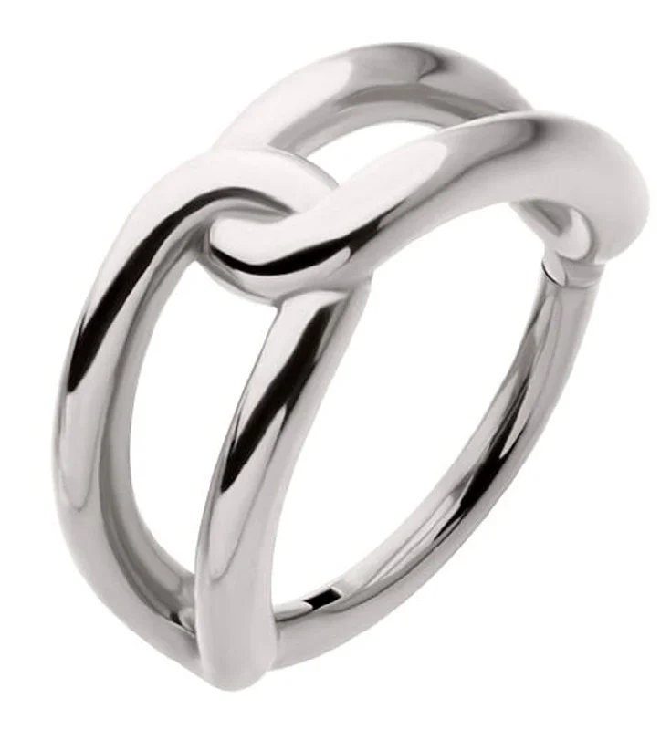 Linked Stainless Steel Hinged Segment Ring