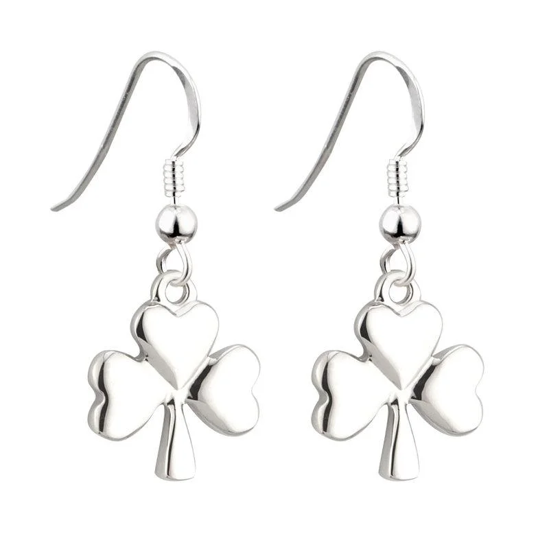 Shamrock Drop Earrings