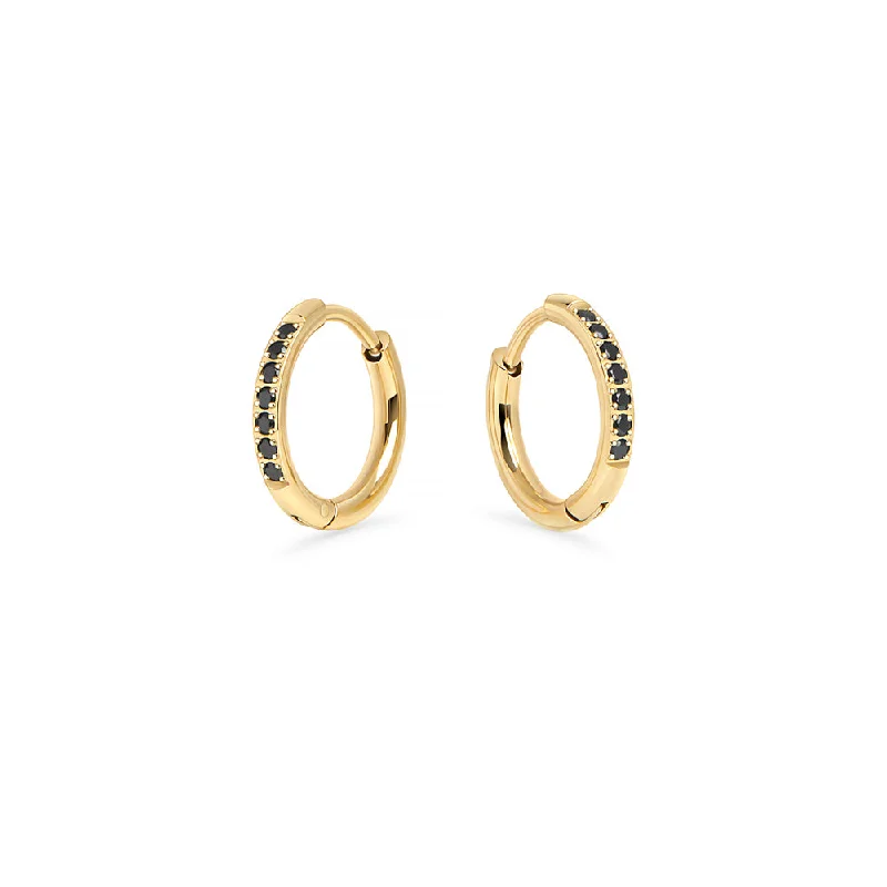 Stacks Chic Huggie Earrings