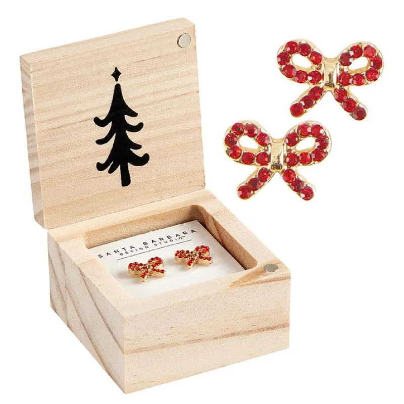 Winter Wonderland Treasure Box Earrings