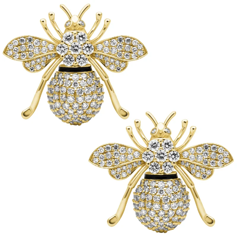 Earrings - Diamond (Enamel)